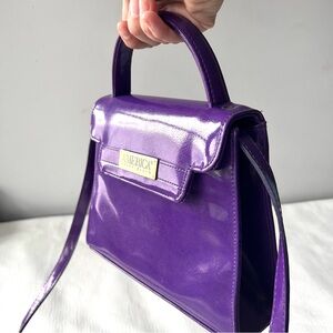 Vintage Perry Ellis Purple Crossbody Bag